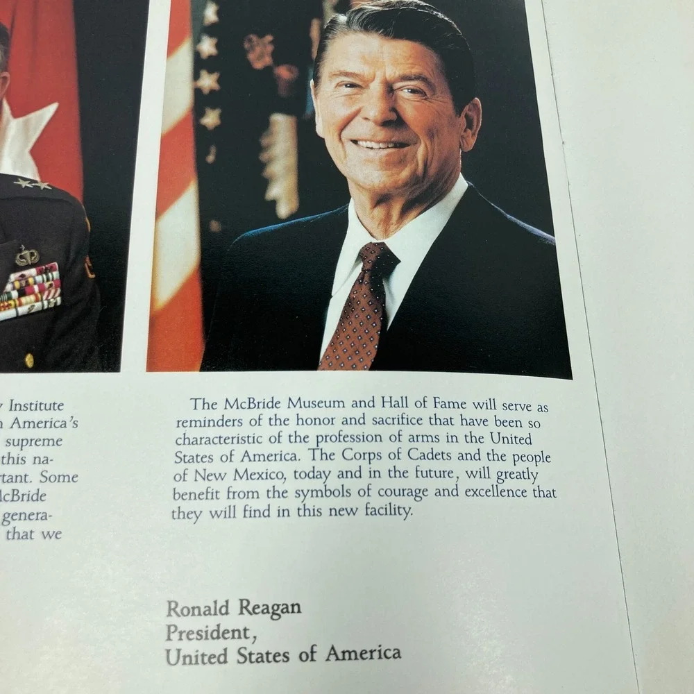 NMMI Alumni Museum Booklet Stapled Paperback‎ New Mexico Military Institute 8x11